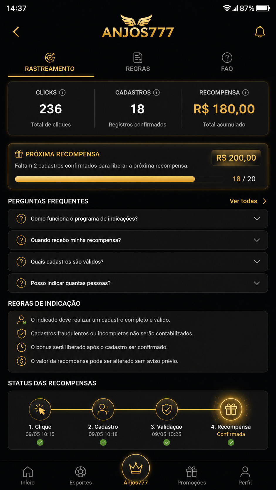 anjos777 screenshot