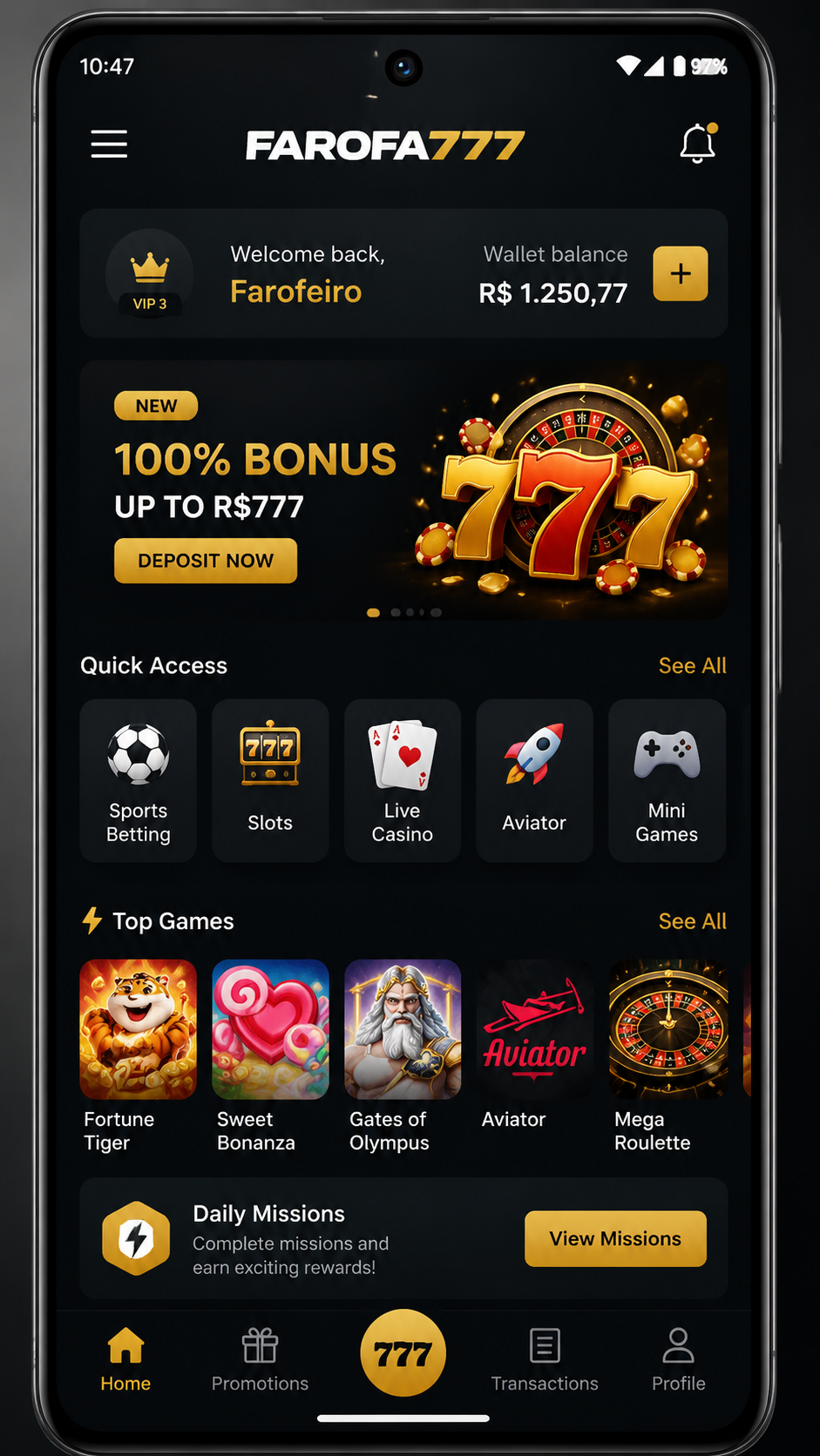 Farofa777 screenshot