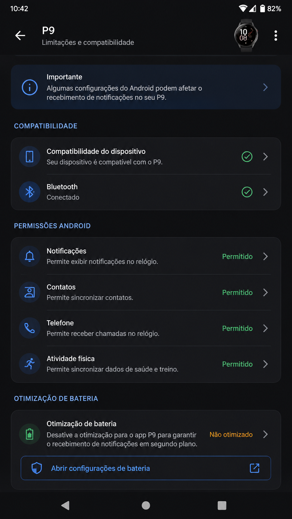 P9 screenshot